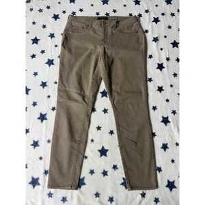 Aeropostale Women's High-Waisted Brown/Olive Legging Jeans Sz 12 Regular